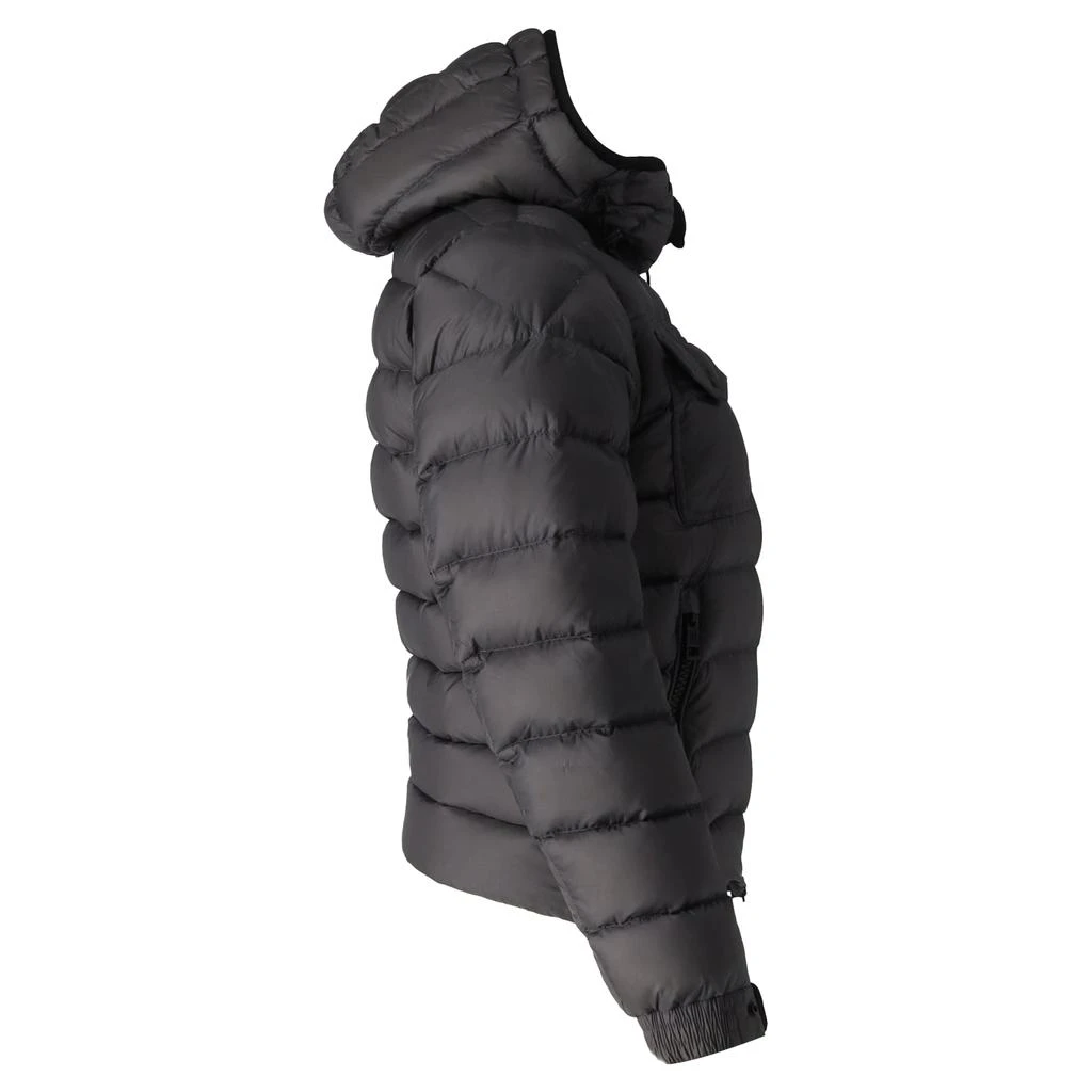 Moncler Edward Puffer Jacket in Grey Nylon 2