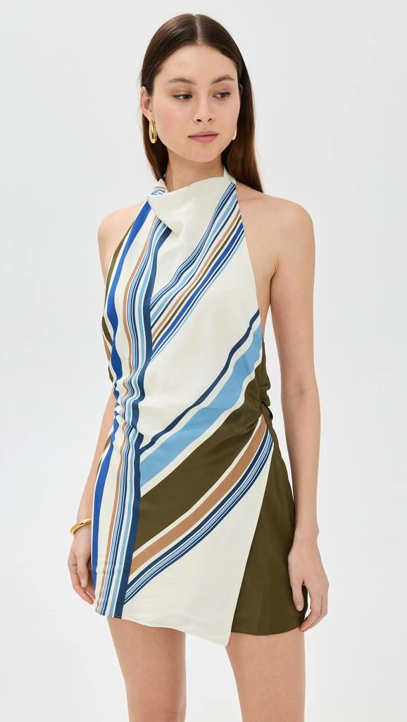 SIR. Thistle Halter Mini Dress 6