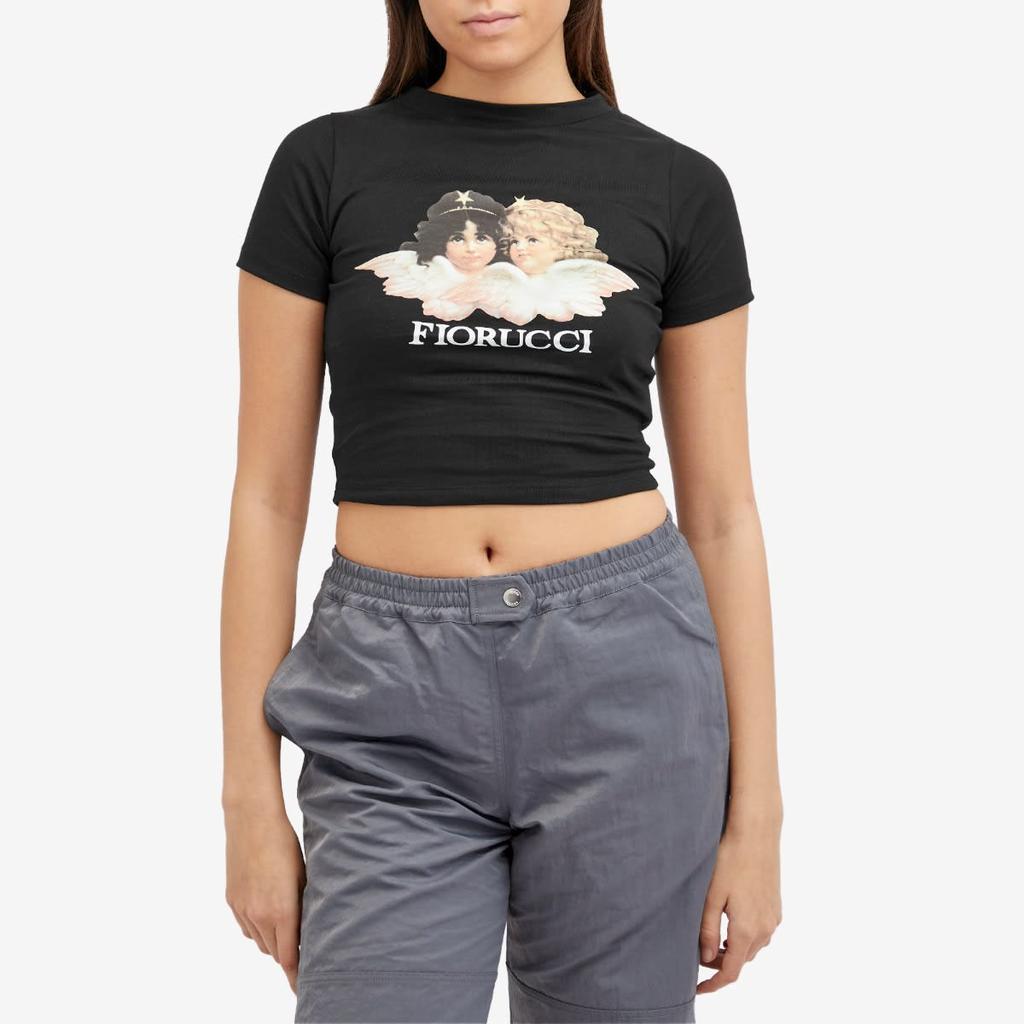 Fiorucci Fiorucci Classic Angel Crop T-Shirt