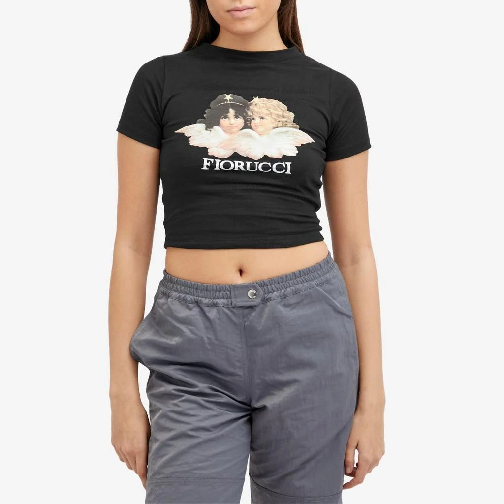 Fiorucci Fiorucci Classic Angel Crop T-Shirt 2
