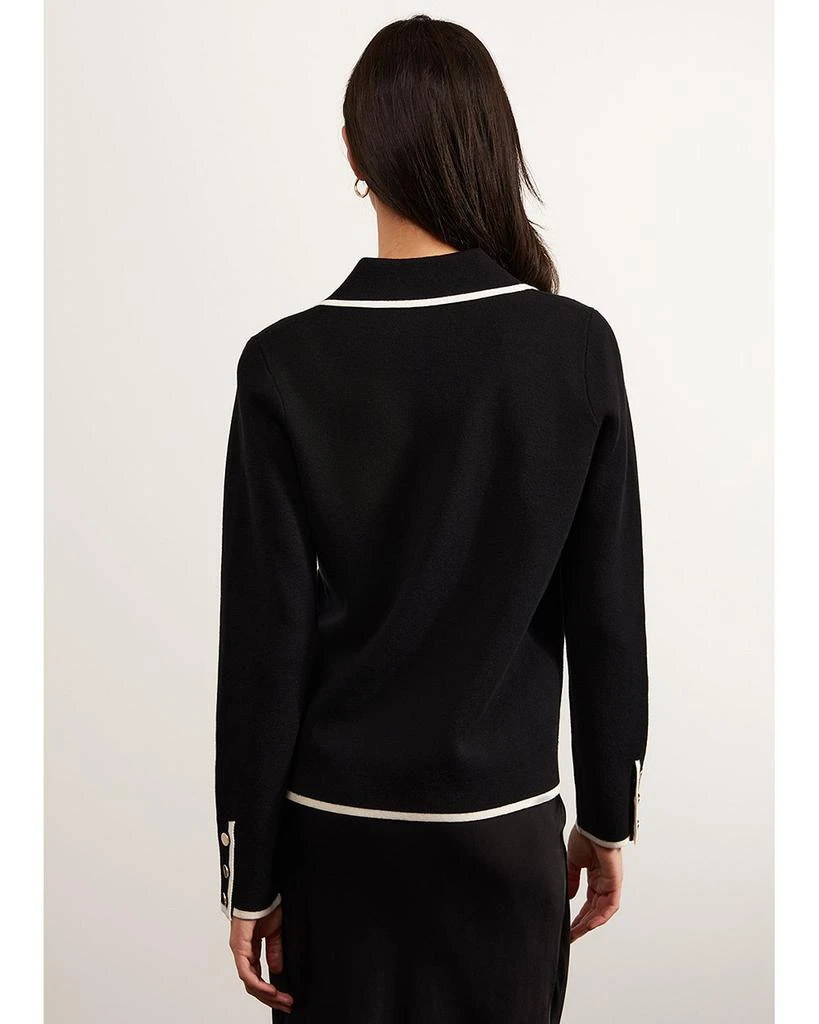 HOBBS LONDON Limited Hatfield Tipped Knit Blazer 4