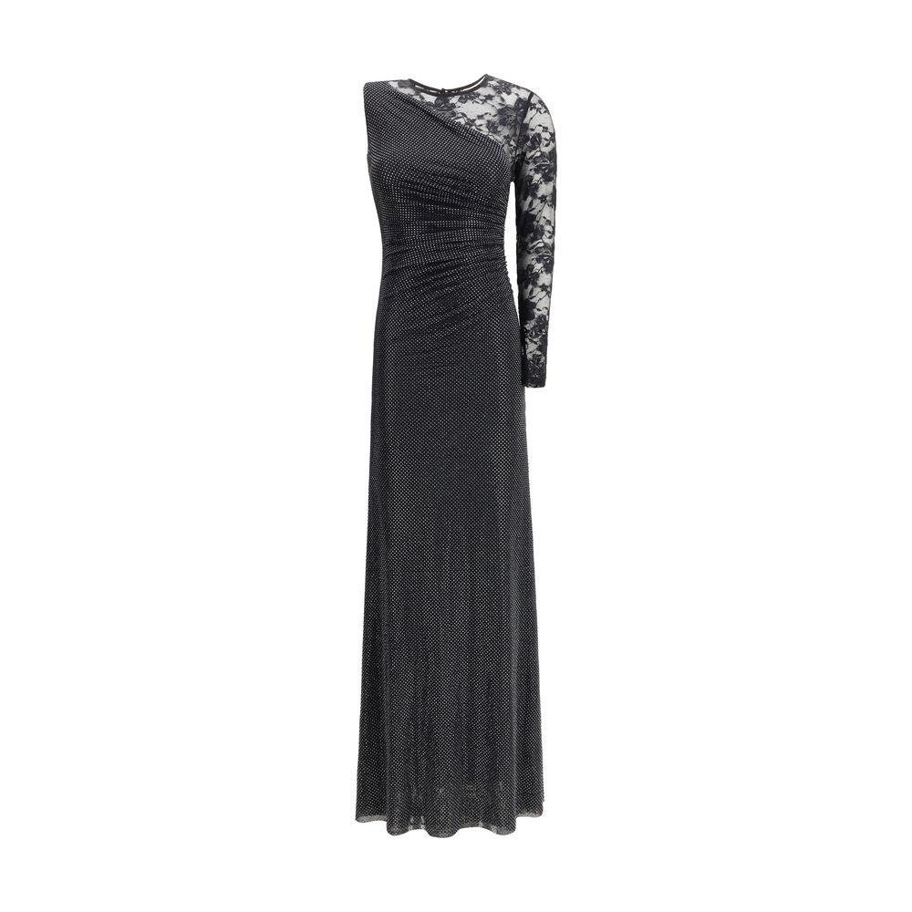 Self Portrait Self-Portrait Lace and rhinestone long Dress