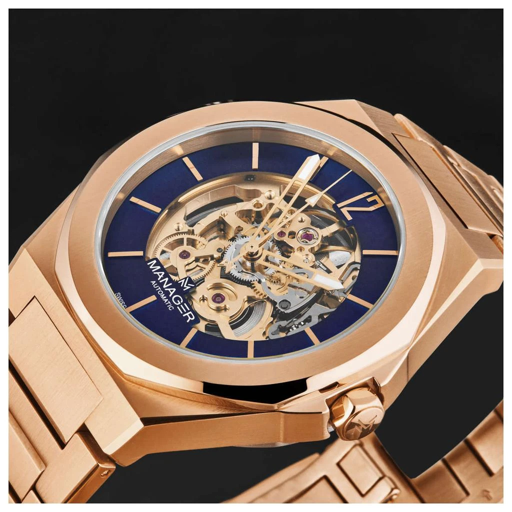Manager Manager Men's Watch MAN-RO-08-RM 4