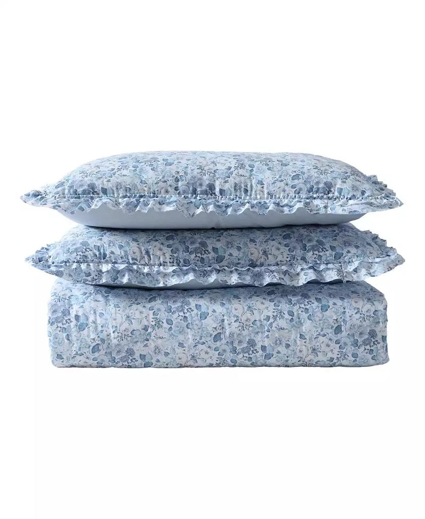 Laura Ashley Quartet Dot 2 Piece Quilt Set 6