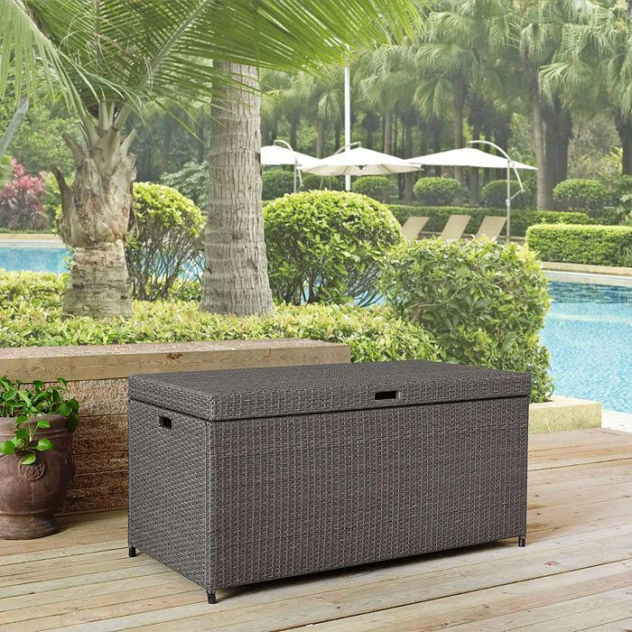 Sparrow & Wren Sparrow & Wren Avalon Outdoor Wicker Storage Bin 6