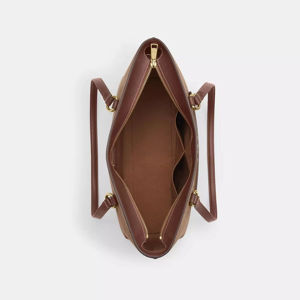 Coach Gallery Tote Bag In Signature Canvas 2
