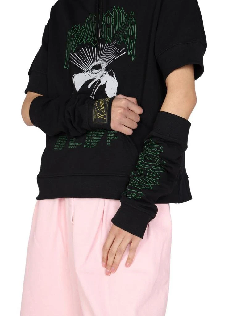 RAF SIMONS Raf Simons Logo Print Sweatshirt 4