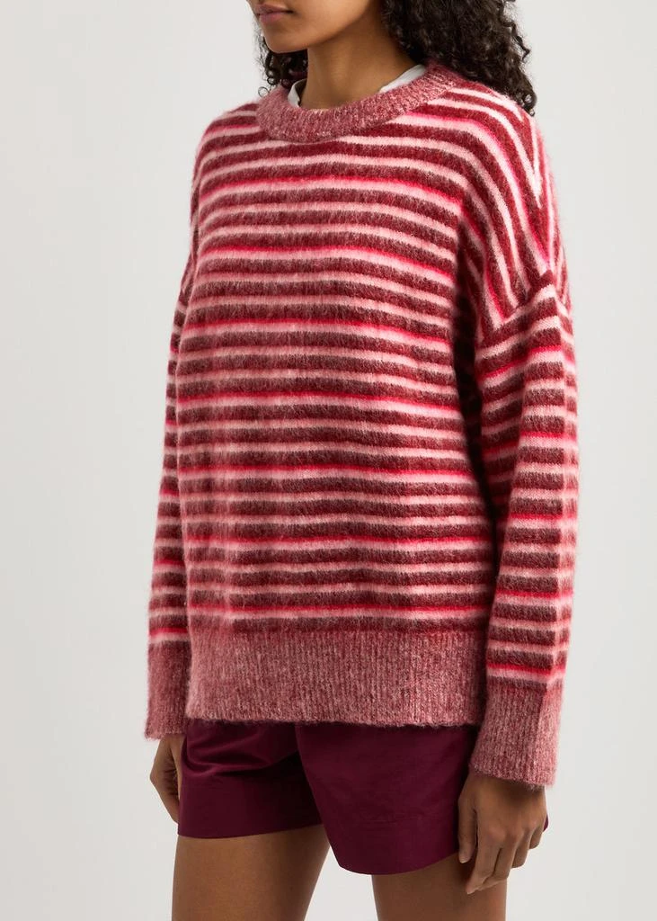 LMND LEMONADE Dakota striped brushed-knit jumper 2