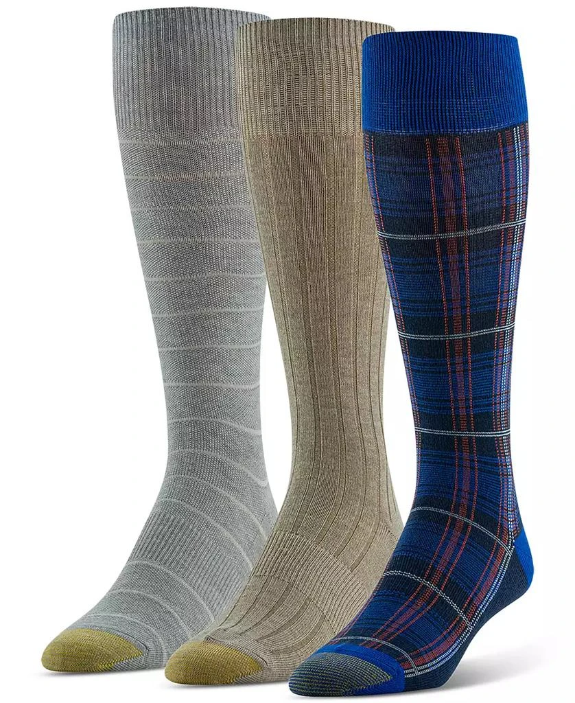 Gold Toe Men's Multi-Pattern Socks - 3 pk. 1