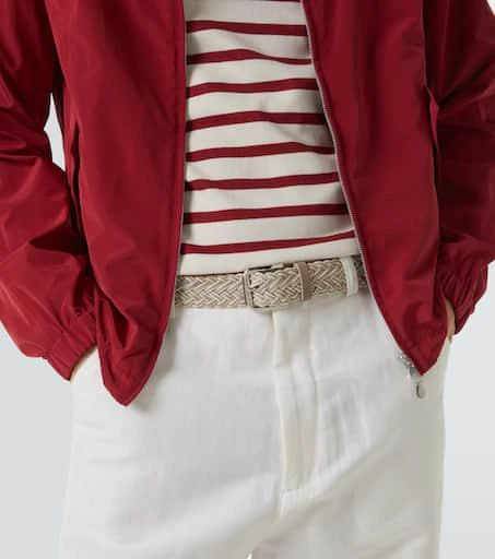 Brunello Cucinelli Braided suede belt 3