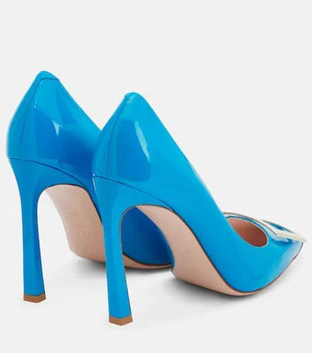 Roger Vivier Belle Vivier patent leather platform pumps 3