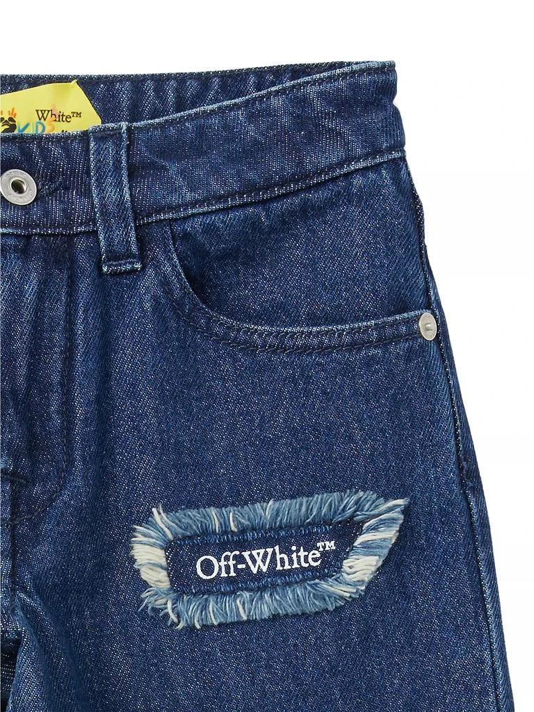 Off-White Little Boy's &amp; Boy's Bookish Patch Jeans 4