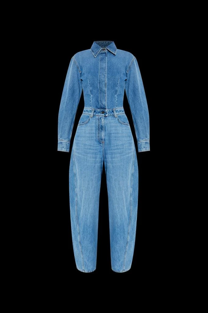 Givenchy Givenchy Long-Sleeved Denim Jumpsuit from Cettire