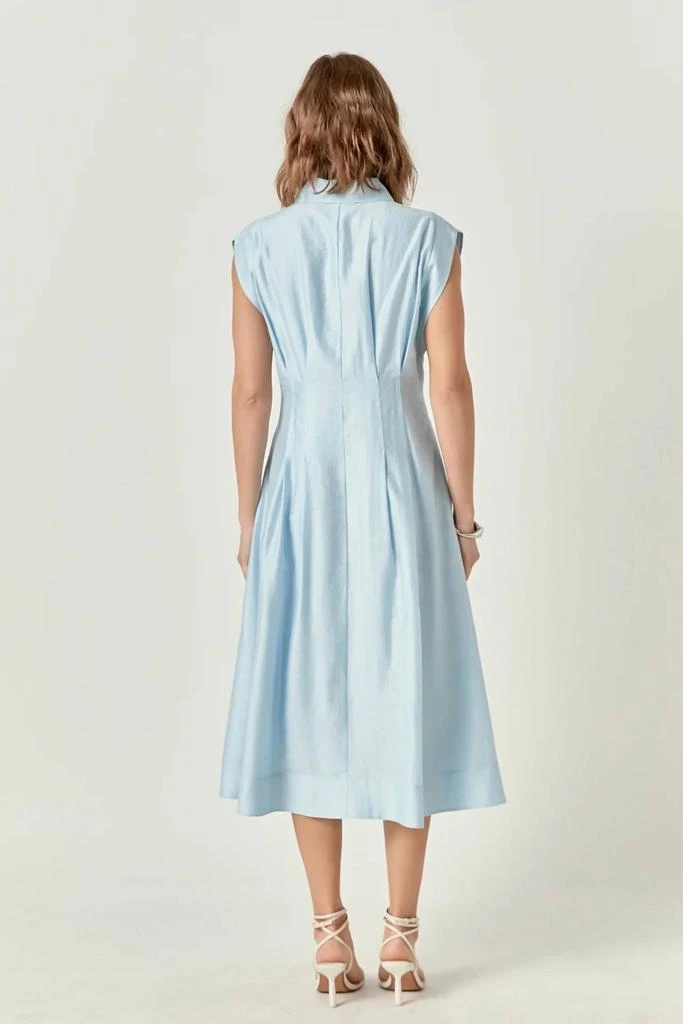 English Factory English Factory - Contrast Stitch Midi Dress 3