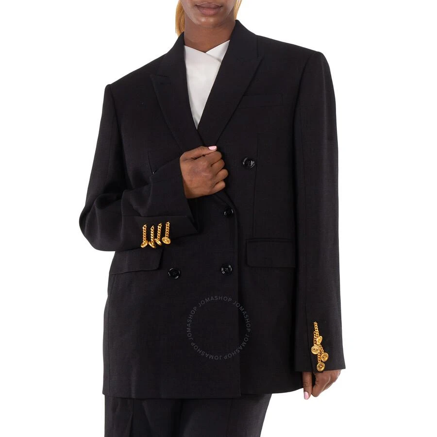 Burberry Long Sleeve Double Breasted Jacket 2