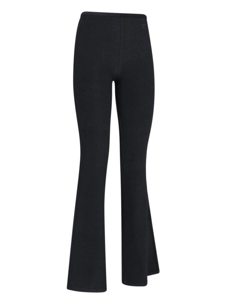 Courrèges High-Waisted Bootcut Pants 2
