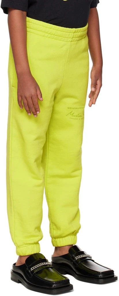 Martine Rose SSENSE Exclusive Kids Green Lounge Pants 2