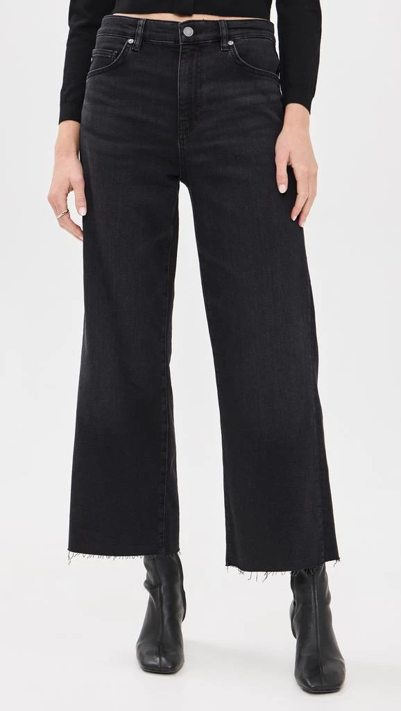 AG Saige Wide Leg Crop Jeans 1