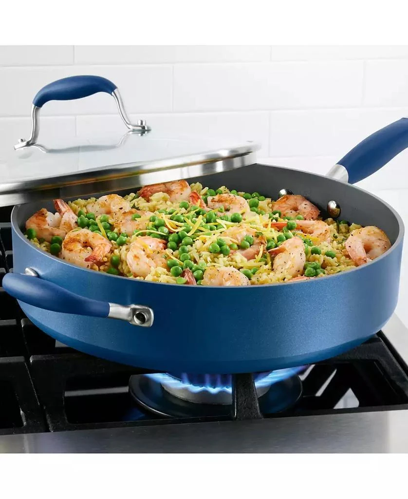 Anolon Advanced Home Hard-Anodized Nonstick 5-Qt. Sauté Pan with Helper Handle 6
