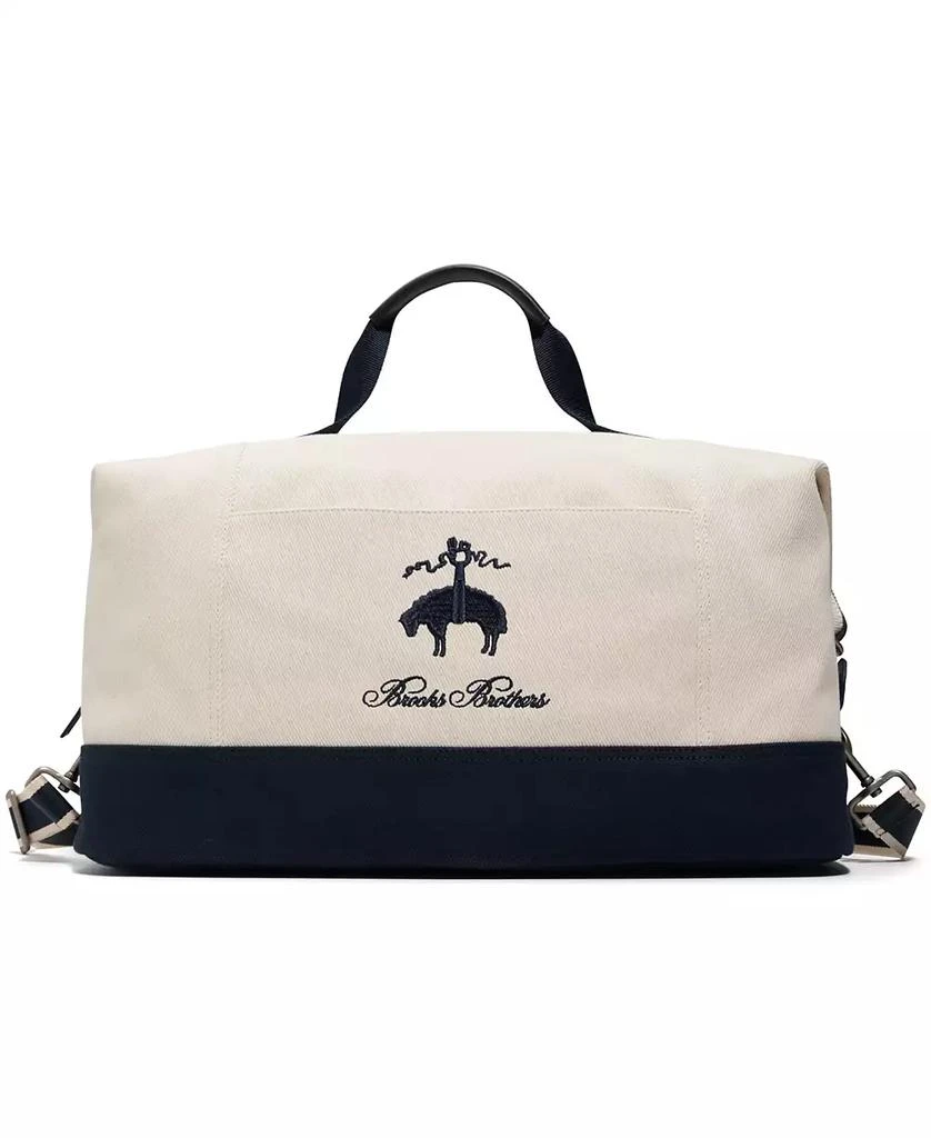 Brooks Brothers Men's Lafayette Textile Duffle Bag 1