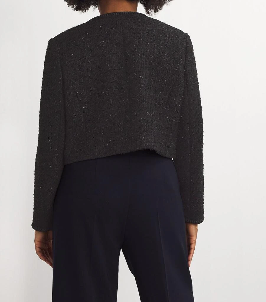 Marina Rinaldi Metallic-Tweed Blazer 4