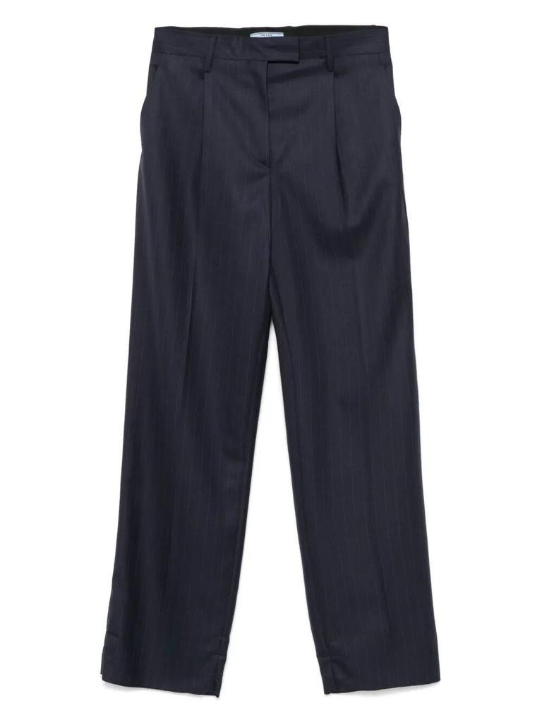 パンツ Prada Embroidered Wool Pant Prada EMBROIDERED WOOL PANT - Leggings - BeyondStyle