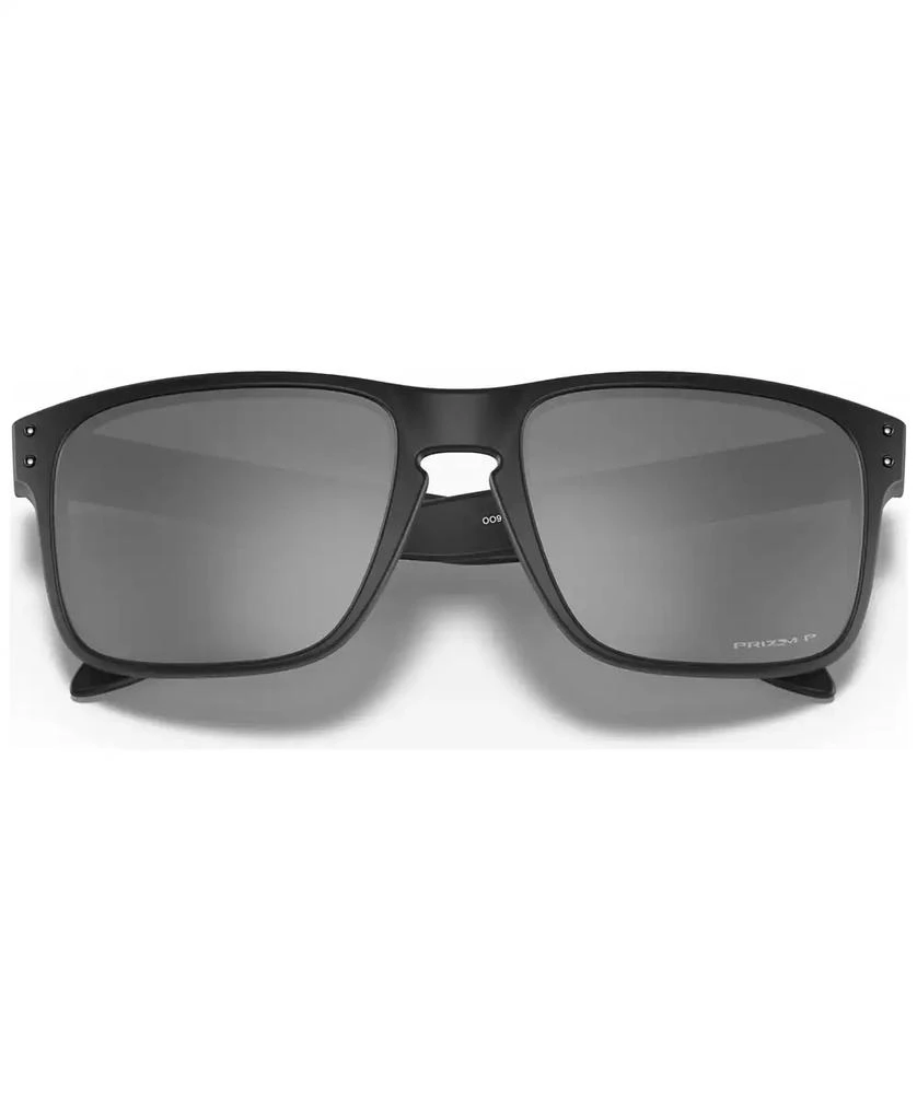Oakley Men's Polarized Low Bridge Fit Sunglasses, OO9244 Holbrook 56 5