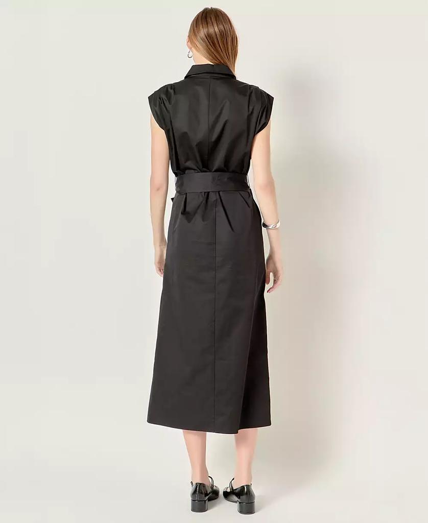 English Factory Women's Cotton Collared Button Dress