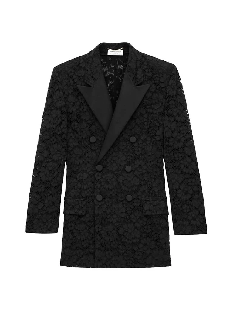 Yves Saint Laurent Tuxedo Jacket in Guipure 1