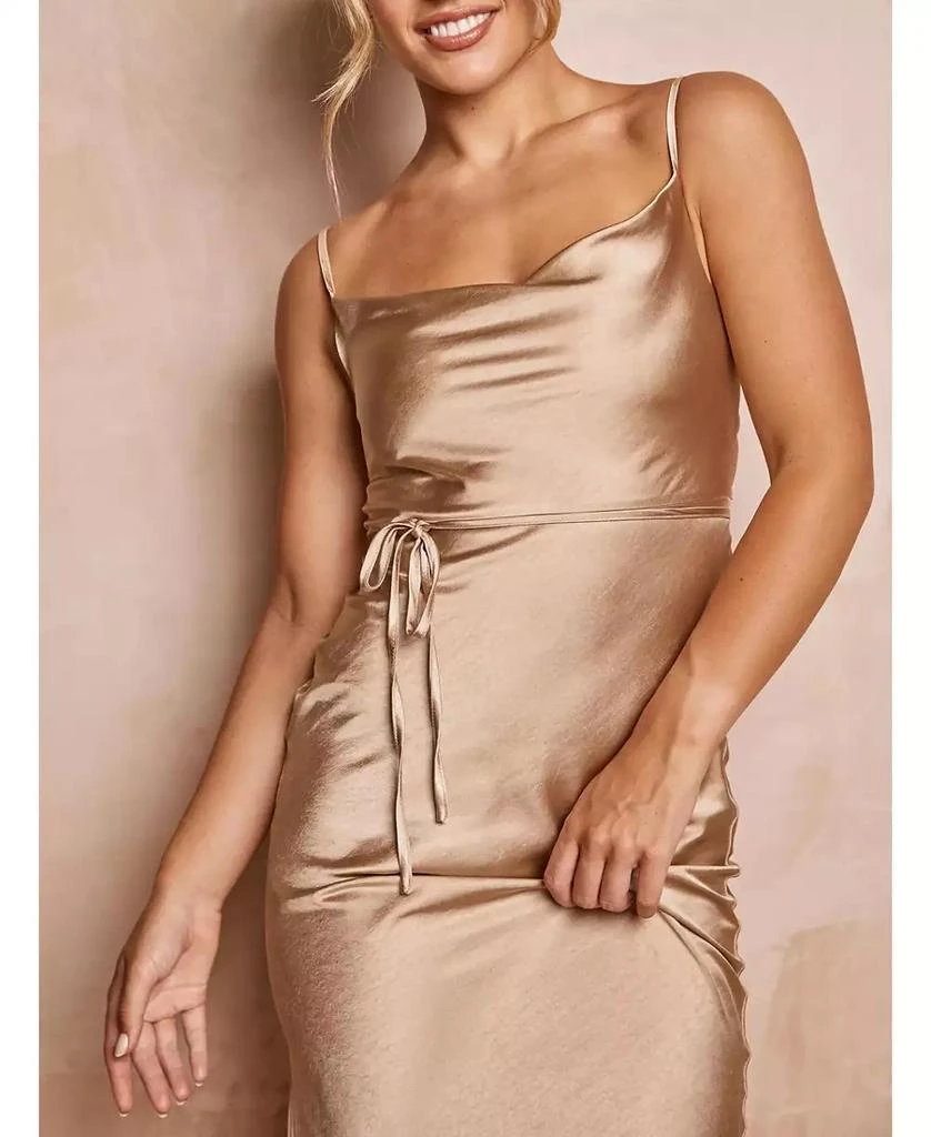 Six Stories Women's Cami Cowl Front Satin Bridesmaid Dress - Dresses & Skirts - Compare Prices from 8+ Stores - Free Shipping - BeyondStyle Six Stories Women's Cami Cowl Front Satin Bridesmaid Dress - Dresses & Skirts - Compare Prices from 8+ Stores - Free Shipping - BeyondStyle