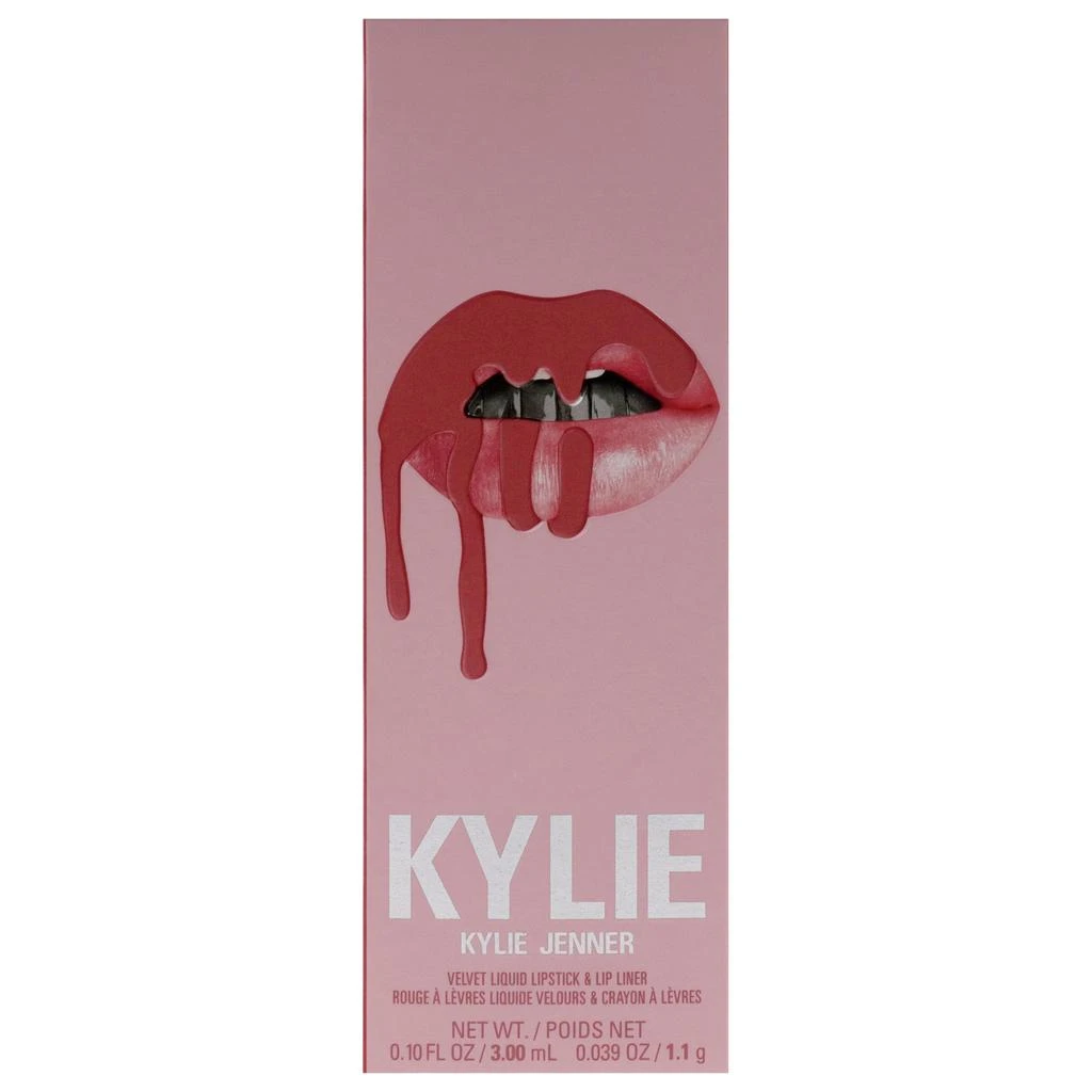 Kylie Cosmetics Velvet Lip Kit - 305 Harmony by  for Women - 2 Pc 0.10oz Velvet Liquid Lipstick, 0.039oz Lip Liner 5