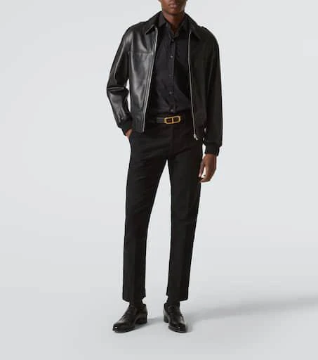 Tom Ford Cotton poplin tuxedo shirt 2