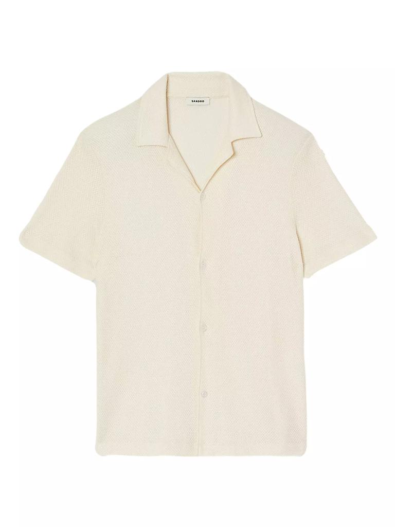 Sandro Shark Collar Shirt