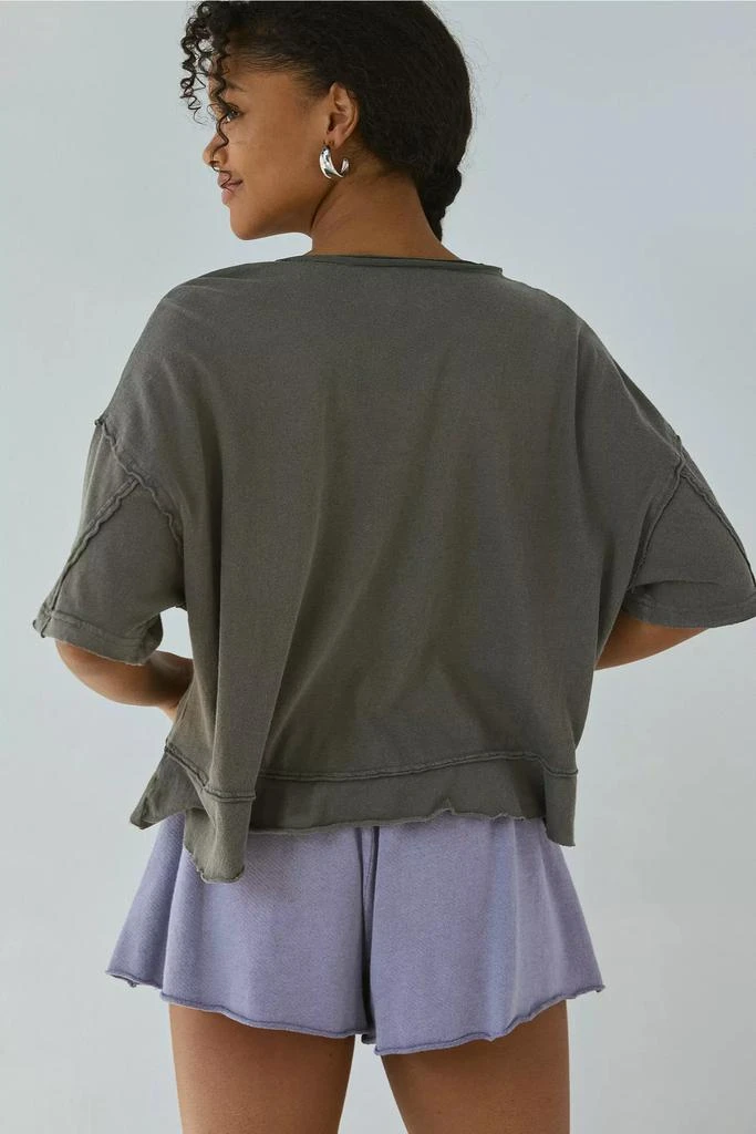 Out From Under Out From Under Rebel Raw-Edge Oversized Tee 3
