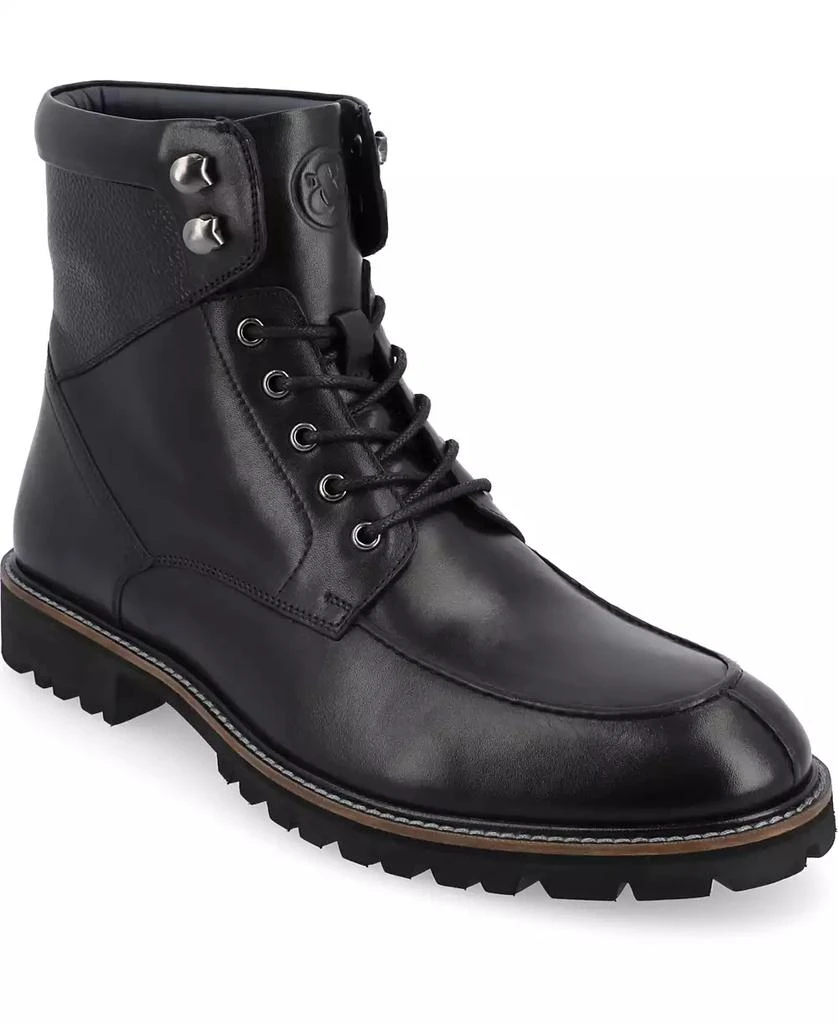Thomas & Vine Men's Shaffer Tru Comfort Foam Moc Toe Ankle Boots 1