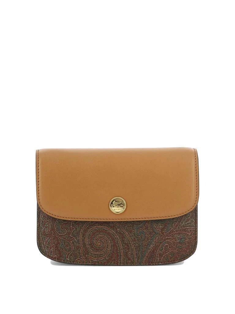 ETRO Etro Essential Jacquard Foldover Crossbody Bag 1