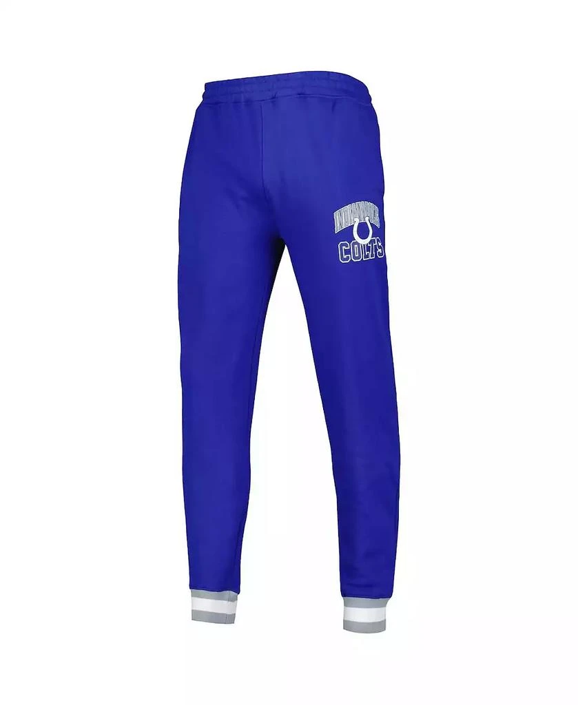 Starter Men's Royal Indianapolis Colts Blitz Fleece Jogger Pants 3