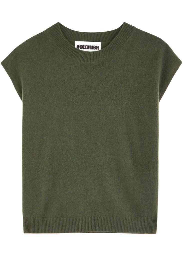 CRUSH CASHMERE Lucca cashmere vest