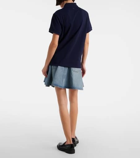 AMI Ami De Cœur cotton piqué polo shirt 3