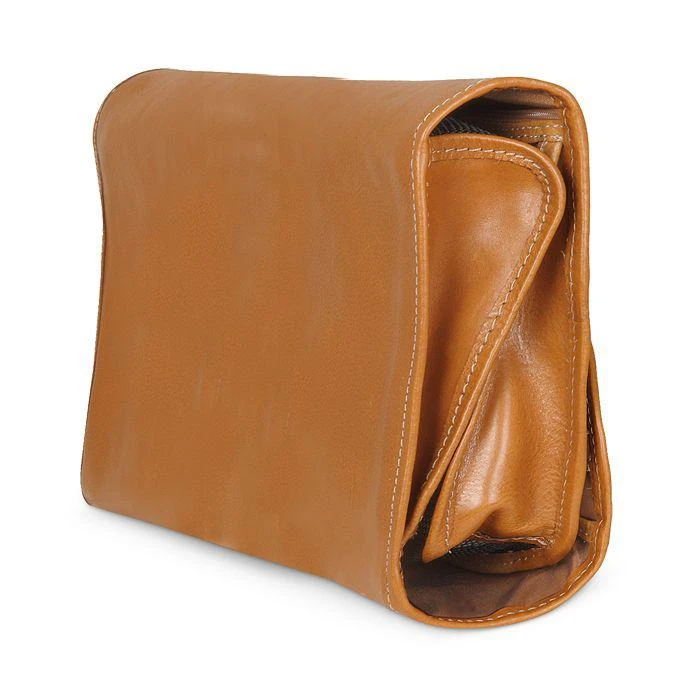 Bric's Life Pelle Leather Tri-Fold Toiletry Kit 2