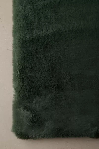 Urban Outfitters Melody Faux Rabbit Fur Rug 4