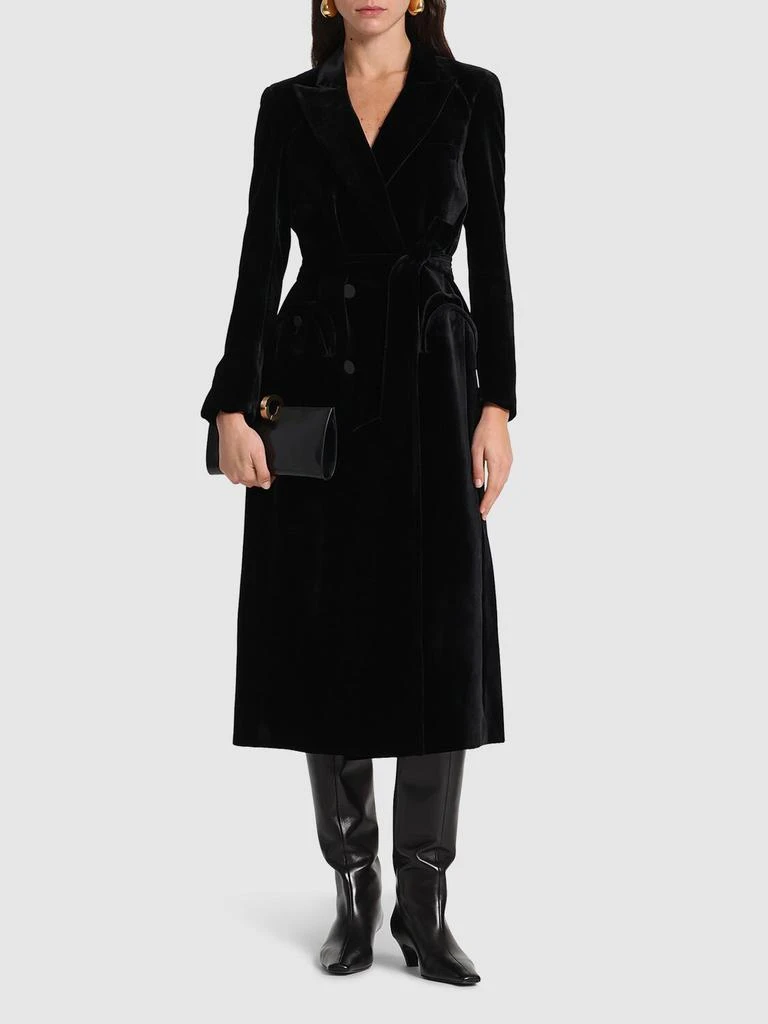 BLAZÉ MILANO Etoile Black Blazer Viscose Midi Dress 1