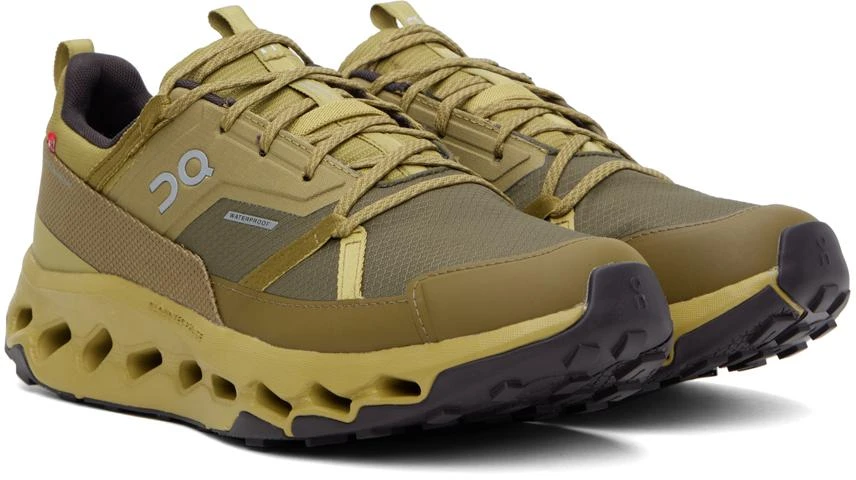 On Khaki Cloudhorizon Waterproof Sneakers 4