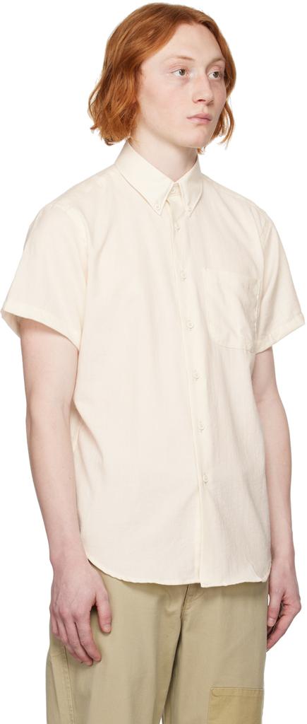 Naked & Famous Off-White Easy Shirt