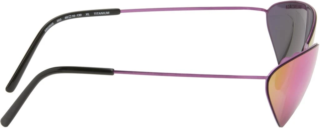 Balenciaga Purple Malibu Sunglasses 2