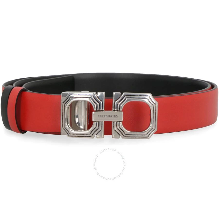Salvatore Ferragamo Reversible Squared Pin Gancini Belt 1