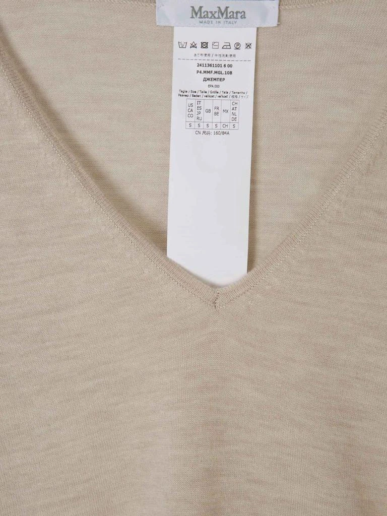 Max Mara Max Mara Cashmere V Neck Sweater 3