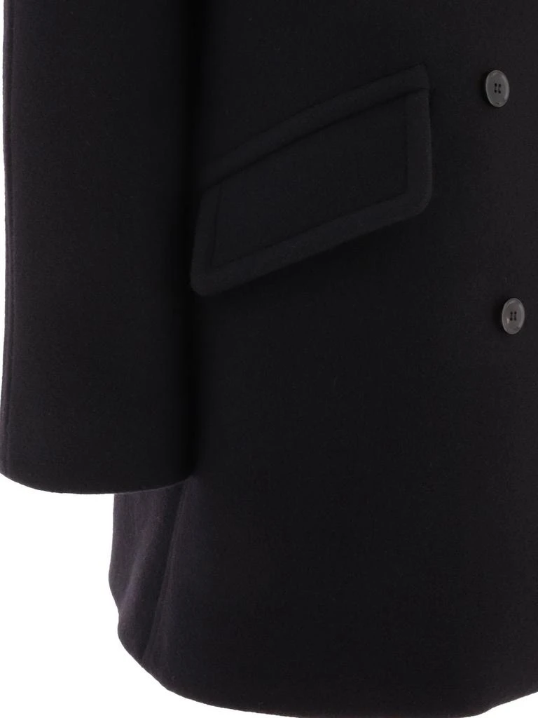 Alaïa Alaïa Double-Breasted Straight Hem Caban Coat 4
