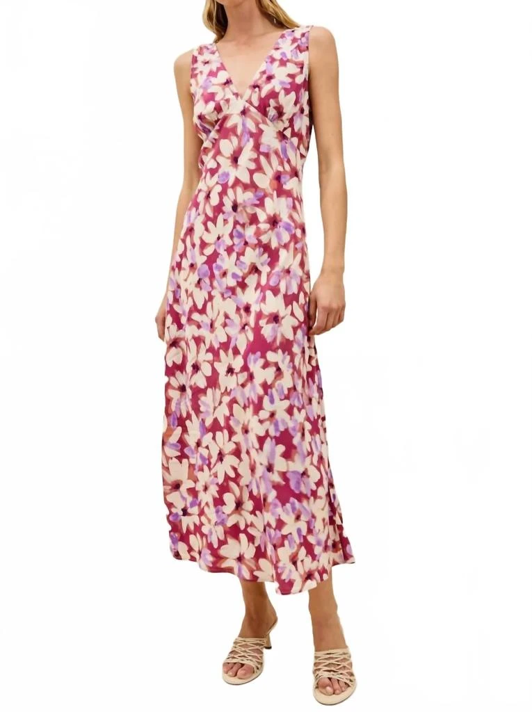 open lace back dress Rails