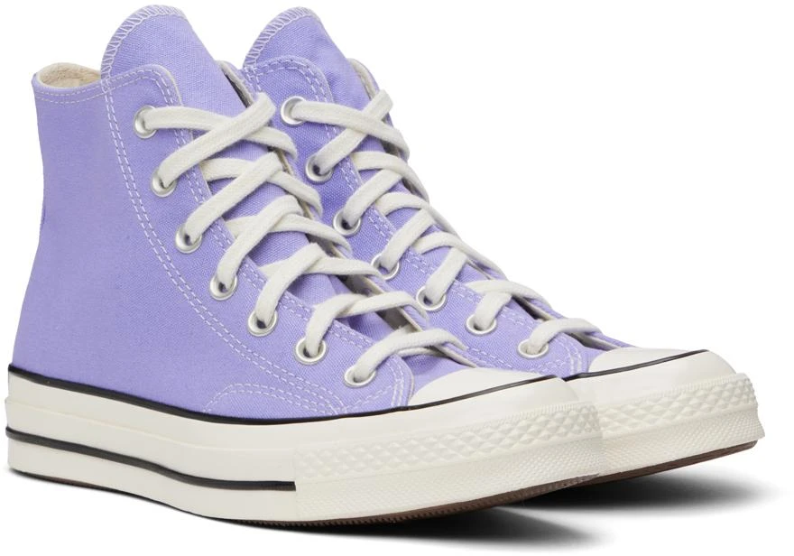 Converse Purple Chuck 70 Vintage Sneakers 4